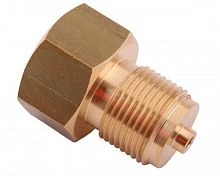 М20х1,5(В)-1/2"NPT(Н) Штуцер переходный Латунь УТ000014611