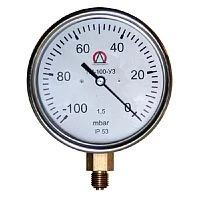 ТМ-100Р -100 mbar-1,5-У3 G1/4'' Тягомер УТ000016872